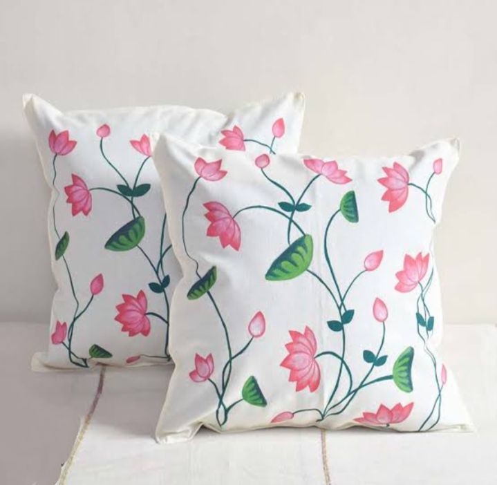 Handpaint kuson cover set 5 pice set cotton fabric 100%washable