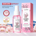SADOER Cherry Blossom Fragrance Spray Long Lasting Light Scent Alcohol-Free Refreshing Portable Fragrance for Women Daily Office. 