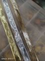 10 yard (gaz ) golden gotta Patti lace for clothes.half inches width. 