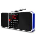 Lefon Digital FM Radio Receiver Speaker Stereo MP3 Player Support TF Card USB Drive LED Display Time Shutdown Portable Radios. 