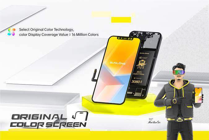 iPhone X Display in- cell Panel Black – SUNLONG |  Colors + HDR Full LCD Screen | Premium Quality Front Mobile Display | High Brightness Touch LCD | Full Assembly Replacement Panel for iPhone X | OEM Fit | Best for Mobile Repair Technicians