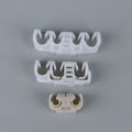 10 Pcs Car Brake Line Cable Bracket Vacuum Hose Pipe Clips For Santana Chery Chassis Tubing Fixed Line Clip Hooks. 