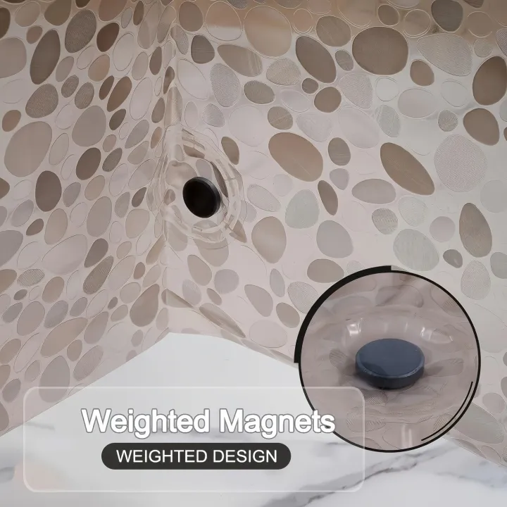 3D%20Pebble%20Design%20Shower%20Curtain%20Waterproof%20PEVA%20Thick%20Semi-Transparent%20Bathroom%20Partition%20Door%20Curtain%20for%20Shower%20Room%20-%20Image%204