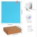 Big Size Acrylic Mirror Set Anti Fog Mirror for Bathroom Shower Shaving Washroom Fogless Fog Free Travel Mirror Non-Slip Stand. 