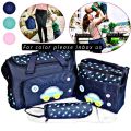 Mummy Travel Bag Diaper, Bag set, Baby & Mom instrument and accessories stored bag set.