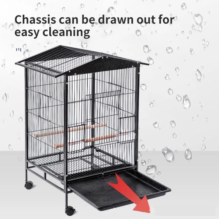 Zimba%20Exotic%20Bird%20Cage%20-%20American%20Roof%20Style%20-%20Image%206