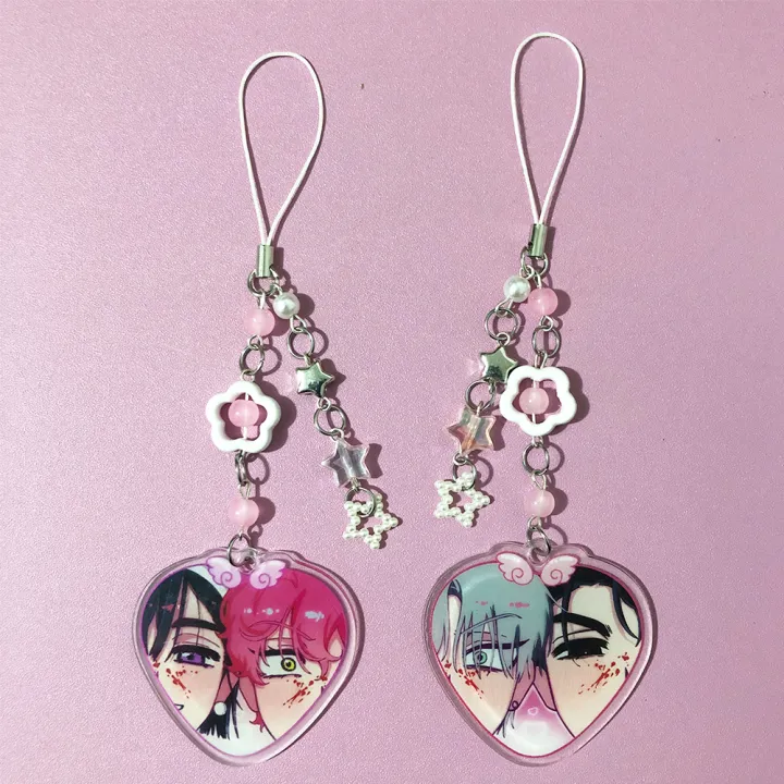 Anime%20Figure%20Beaded%20Keychain%20Alien%20Stage%20Ivan%20till%20Mizi%20Hyuna%20Sua%20Luka%20Mobile%20Phone%20Chain%20Cosplay%20Props%20Couple%20Friends%20%20-%20Image%202