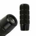 Knurled Gear Shift Knob Auto Accessories Non-Slip 95MM Shifter Lever Knob Aluminum Shift Gear Knob.
