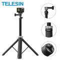 TELESIN 360° Rotation 1.5M Selfie Stick Foldable Tripod For GoPro Hero 13 12 11 10 9 8 7 6 5 Insta360 DJI Osmo Action. 