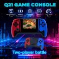 Q21 Classic Retro Handheld Game Console with 3.5 Inch HD Eye-Protection LED Screen And Ergonomically Designed Controller.