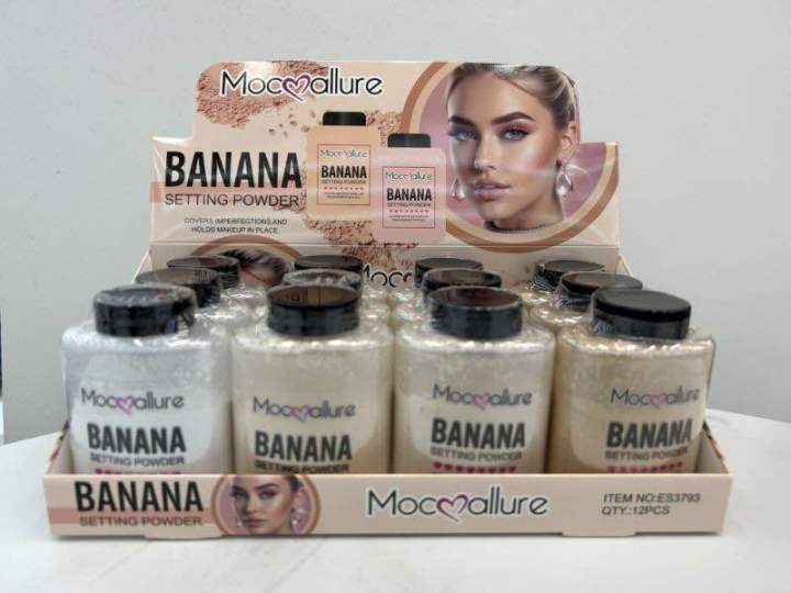 Mocallure Banana Powder – Banana Powder | Mocallure Banana Setting Powder – Setting powder