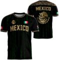 MEXICO Flag 3D Print Sport Quick-dry Breathable Men T-shirt Outdoor Football Jersey Team Short-sleeve Parent-child Top Clothing.