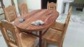 wooden dining table for restaurant and family 4:5/3 feet. 
