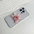 Phone Holder Folding Ring Phone Support Popular Style Internet Celebrity Orchid Acrylic Socket Grip Cymbidium Custom.