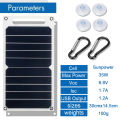 30W Sunpower Portable Solar Panel 5V Solar Plate WithUSB Safe Stabilize Charger ForPower Bank Phone Outdoor Camping Home RV . 