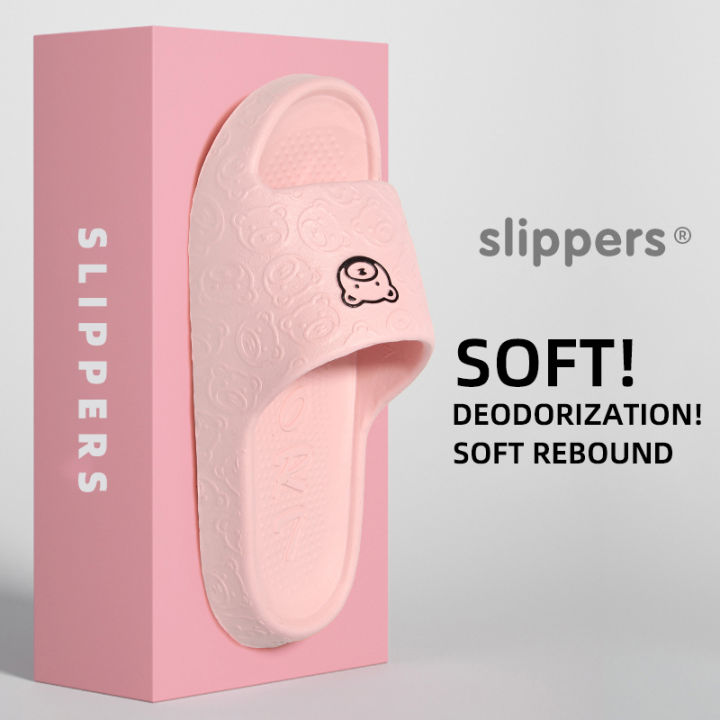 Non-Slip Slippers for Women Outdoor Wear 2024 New Indoor Home Sandals Female Summer Eva