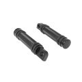 Motorcycle Knurled Foot Pegs CNC Rear Front Footrest Pedal for Harley Touring Sportster 883 Softail Dyna Fatboy. 