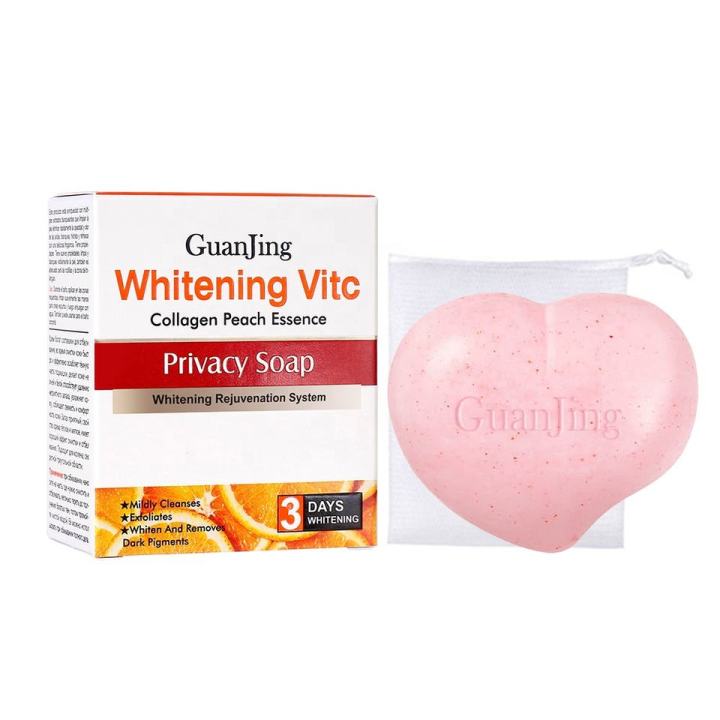 Guanjing Vitamin C Collagen Peach Extract Exfoliates Privacy Whitening Soap For Private Care , Find Complete Details about Guanjing Vitamin C Collagen ...