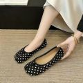 2026 New Women's Polka Dot Split-Toe Flats, Soft Slip-On Ballet Shoes, Comfortable Fashion Casual Flat Shoes for Ladies. 