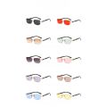 Retro Korean Sunglasses Seaside Frameless Eyeglasse Anti UV400 Gradient Shades. 