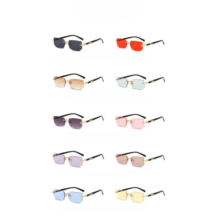 Retro%20Korean%20Sunglasses%20Seaside%20Frameless%20Eyeglasse%20Anti%20UV400%20Gradient%20Shades%20-%20Image%202