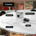 6L Ultrasonic Vinyl Record Washer with Bracket Vinyl Rotating Cleaner for Wash 7-12 Inch LP EP Discs 1 RPM/MIN. 