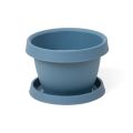 Phoenix 12L GRO Flower pot with Bottom Tray,Tempered plastic,No break or pade for sunlight,Attractive desing ,available in different colours,availble with bottom tray for collect remaining water. 
