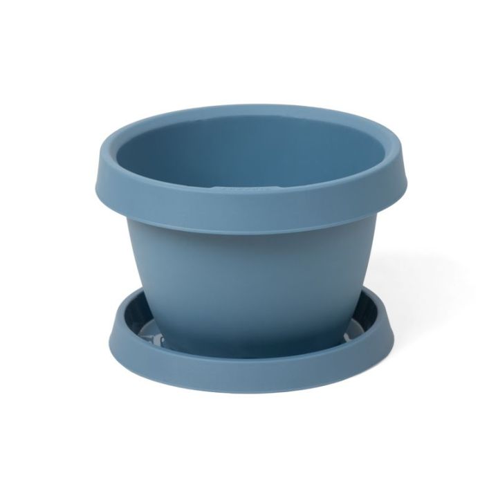 Phoenix%2012L%20GRO%20Flower%20pot%20with%20Bottom%20Tray,Tempered%20plastic,No%20break%20or%20pade%20for%20sunlight,Attractive%20desing%20,available%20in%20different%20colours,availble%20with%20bottom%20tray%20for%20collect%20remaining%20water%20-%20Image%202