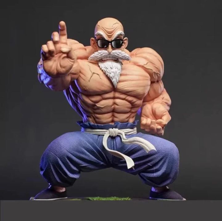 Figurine Dragon Ball – Tortue Géniale Kame Sennin, 23 Cm, PVC, édition 2025, Kikiwi