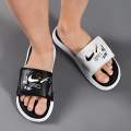 Stylish Black and White Color Slides Slipper for Men - Slides For Men.
