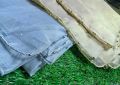 Golden and silver masoori Dupatta. 