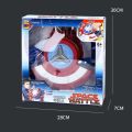 Captain America Shield Gun - Superhero Toys for Boys and Girls - Civil War-Inspired Blaster Reveal Shield Toy with Bullet Blaster - Action-Packed Fun for Kids. 