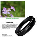 Phone Lens Kit 0.45x Super Wide Angle & 12.5x Macro Micro Lens HD Camera Lentes for iPhone    Cellphones clip on. 