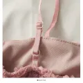 Women Solid Rose Lace Sweet Tank Tops With Bra Pad Off Shoulder New Summer Underwear Sexy Tube Top Backless Outer Wear Crop Tops. 