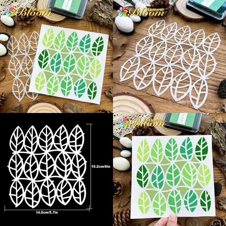 Original%20Lovely%20Plants%20Leaves%20Branches%20Partterns%20Stencils,%20Paper%20-%20Spray%20Paint%20&%20Graffiti%20-%20Image%205