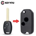 Honda City/ Civic Reborn 2 button modified flip key shell high quality uncutt orignal brass blade model 2012-19. 