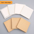 Basic Sticky Notes Stationery Notepad Post bookmark Sticky notes it kawaii Stickers in notebook Memo pad Cute Korean Stationery. 