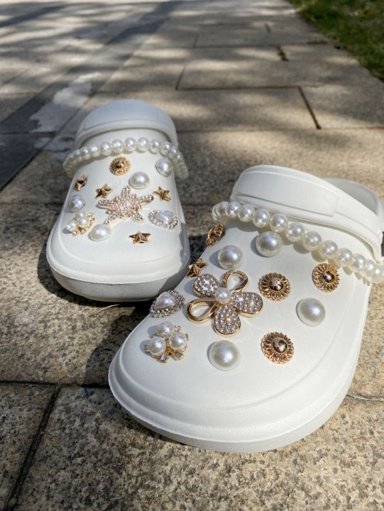 26pcs%20Hole%20Shoes%20Accessories,%20Including%20Detachable%20Star,%20Flower,%20Bear%20Design%20Shoe%20Charms,%20Suitable%20For%20Sandals%20&%20Beach%20Shoes%20&%20H%20-%20Image%205
