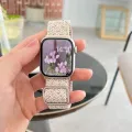 Korean Cute Braied Strap + Case For Apple Watch Band 49mm 41mm 45 44 38 42 Nylon Bracelet For iWatch Series 9 8 7 6 5 4 3 SE 40. 