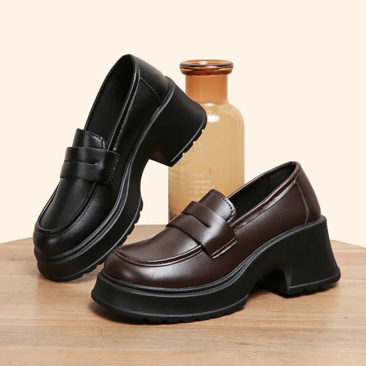 Lucyever%20Women's%20Loafers%202024%20Spring%20British%20Style%20Slip%20On%20Platform%20Mary%20Jane%20Shoes%20Woman%20Japanese%20Jk%20Uniform%20Lolita%20Shoes%20Women%20-%20Image%203