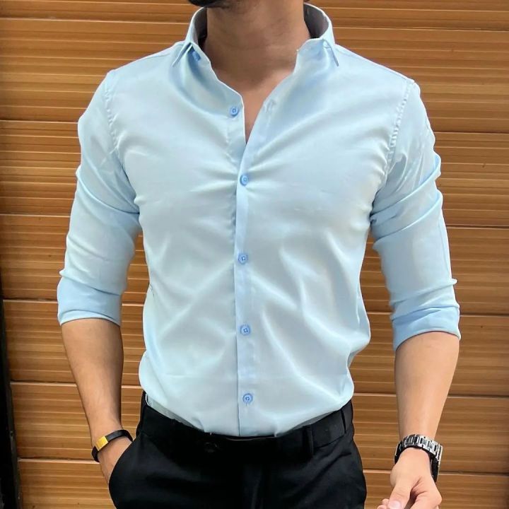 Dress Shirt for Men and Boy - Cotton Shirt for Men and Boy - Party and Office Wear Shirt for Men and Boy - Formal Shirt for Men and Boy