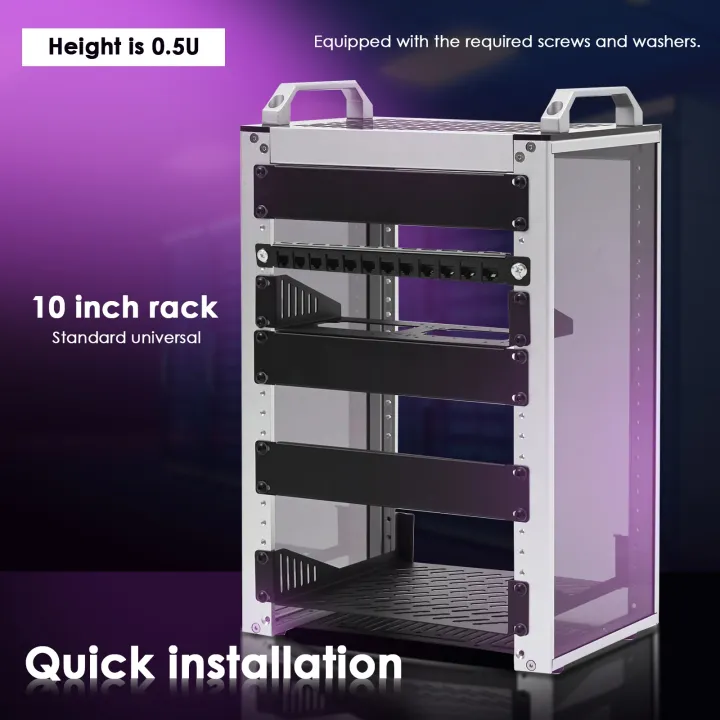 12%20Port%20Patch%20Panel%2010inch%200.5U%20CAT6%20Network%20Patch%20Panel%20for%20DeskPi%20RackMate%20T1/T0/T2/T1%20Plus/T0%20Plus%20and%2010%20Inch%20Server%20Rack/Ne%20-%20Image%203