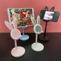 Cute Cartoon Bunny Phone Stand - Adjustable & Compatible With IPhone, Kindle, IPad, Switch, Tablet & More!. 