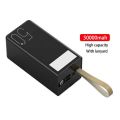Imported Power Bank 50000mAh Power Bank - Model G102 Fast Charging Option - Black. 