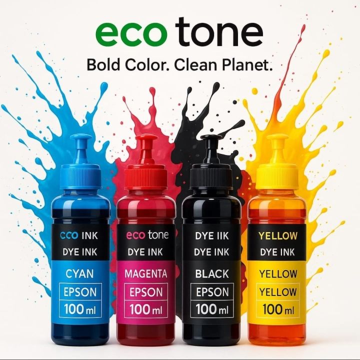 ECOTONE 100ml  4 COLOR INK (EPSON)