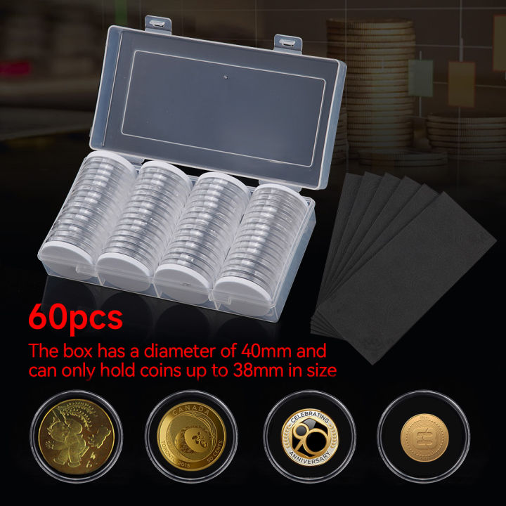 60Pcs%20Clear%20Coin%20Capsule%20Holder%20Case%2017/38mm%20Transparent%20Coin%20Cases%20Commemorative%20Container%20Coin%20Storage%20Box%20Collection%20Supplies%20-%20Image%202