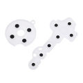 YuXi 1 Set Conductive  Pad Contact Pad For Xbox 360 Controller Silicone Button Repair Parts. 