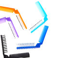 Creative Portable Air Hotel Travel Folding Comb Portable Folding Comb Hair Massage Comb Anti Static Hairdressing Tools. 