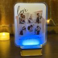 Customize picture LED Lamp Square in Multi Colors For gifts & Decore. 