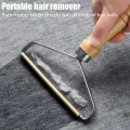 Pet Hair Remover Portable Manual Scraper Lint Cleaner Sticky Brush Cat Hair Removal Brush Hair Removal Tool Cat Accessories. 